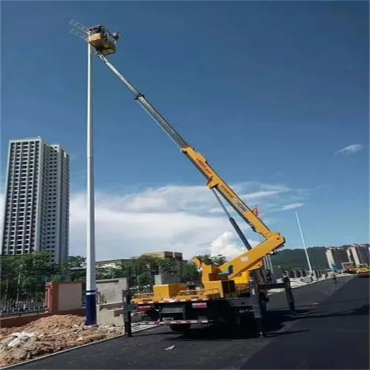 孝昌维修路灯的曲臂升降车出租